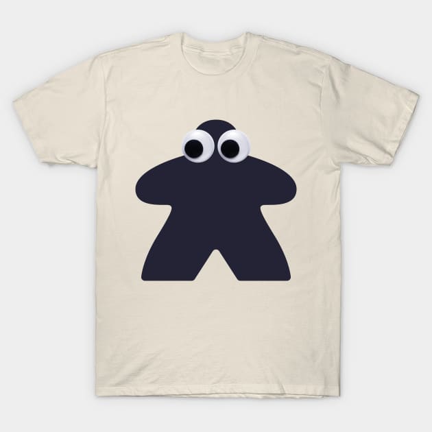 Meeple Googly Eyes T-Shirt by RollForTheWin